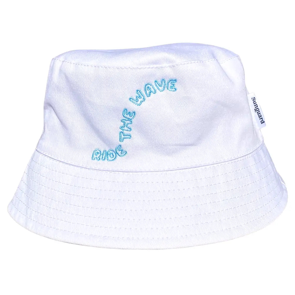 Kai Bucket Hat - White Wave