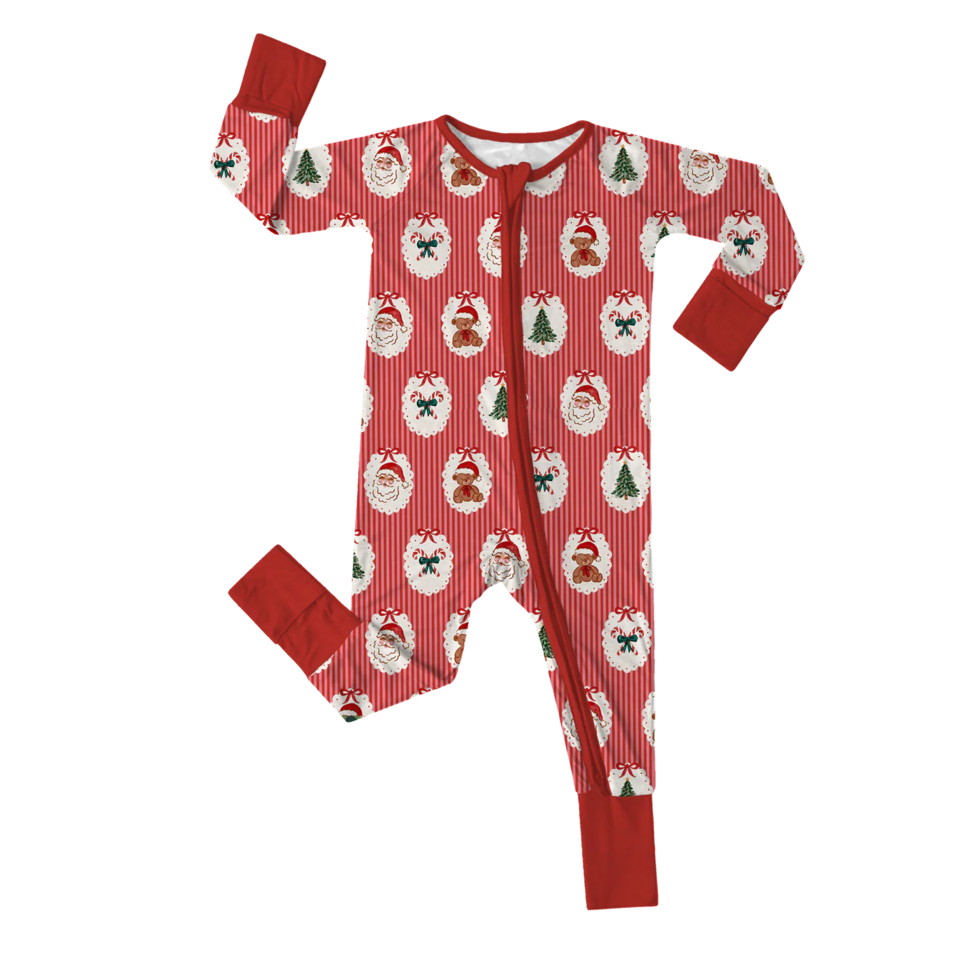 Classic Claus Zippy Bamboo Pajamas
