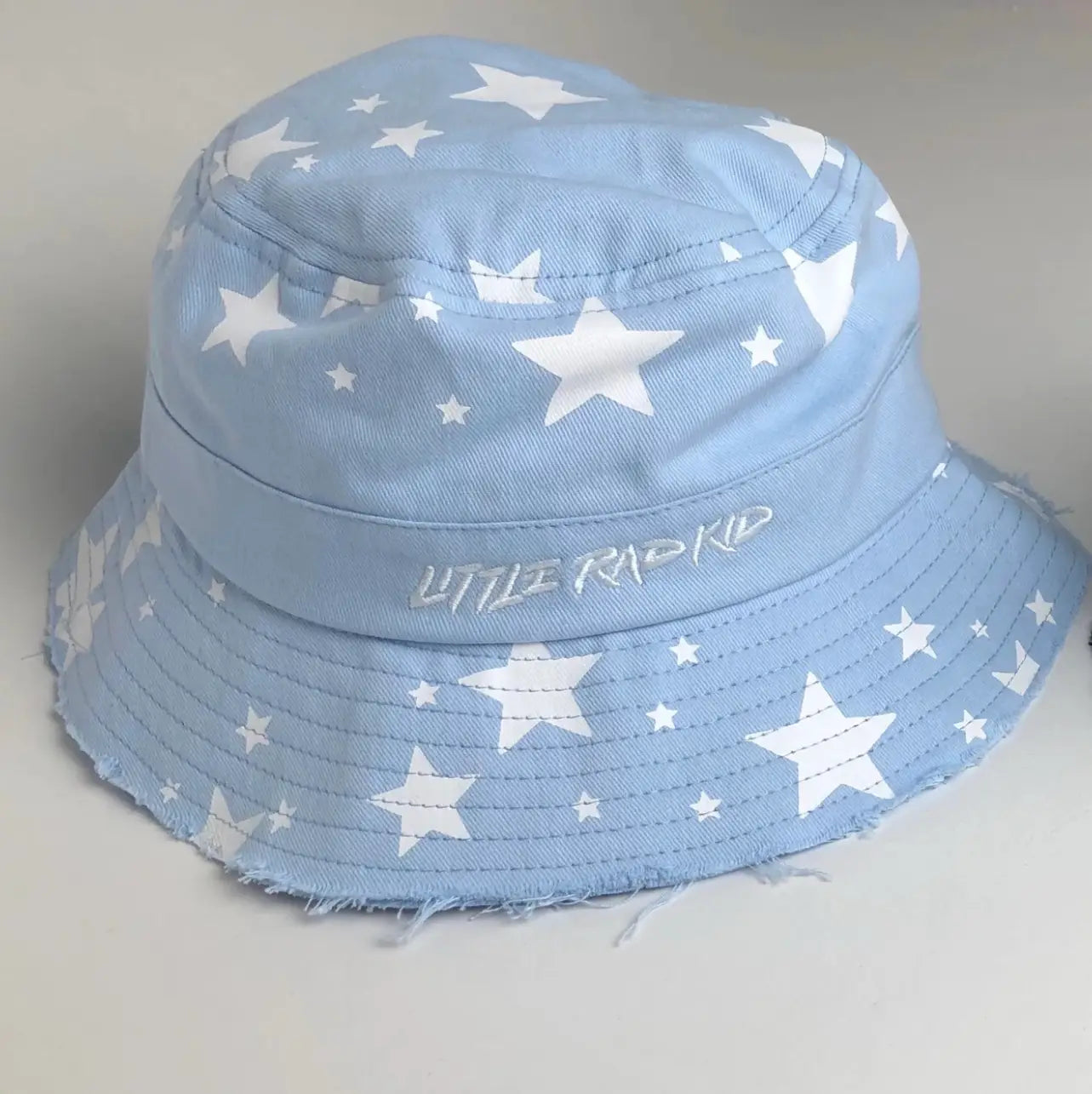 Light Blue Star Bucket Hat