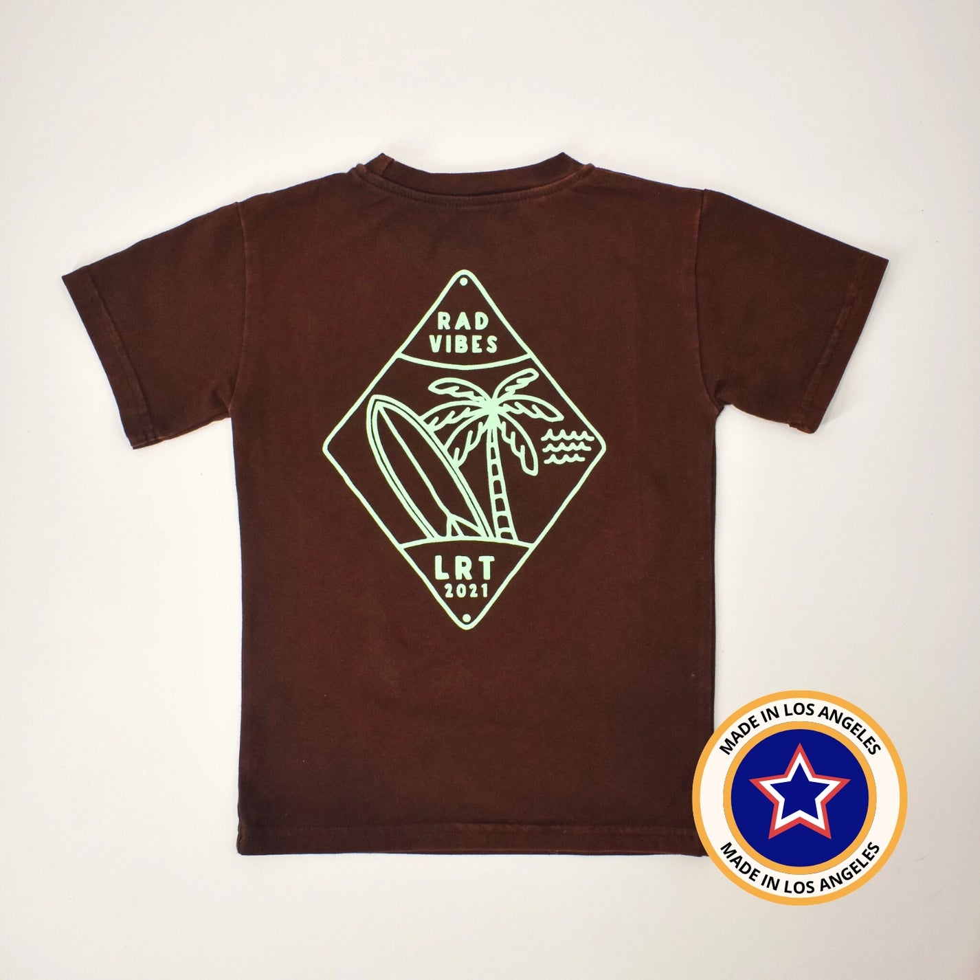 Cocoa Beach Tee - Dark Brown