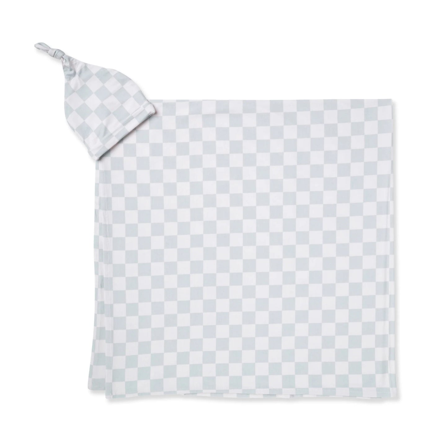 Swaddle Set - Ocean Checker