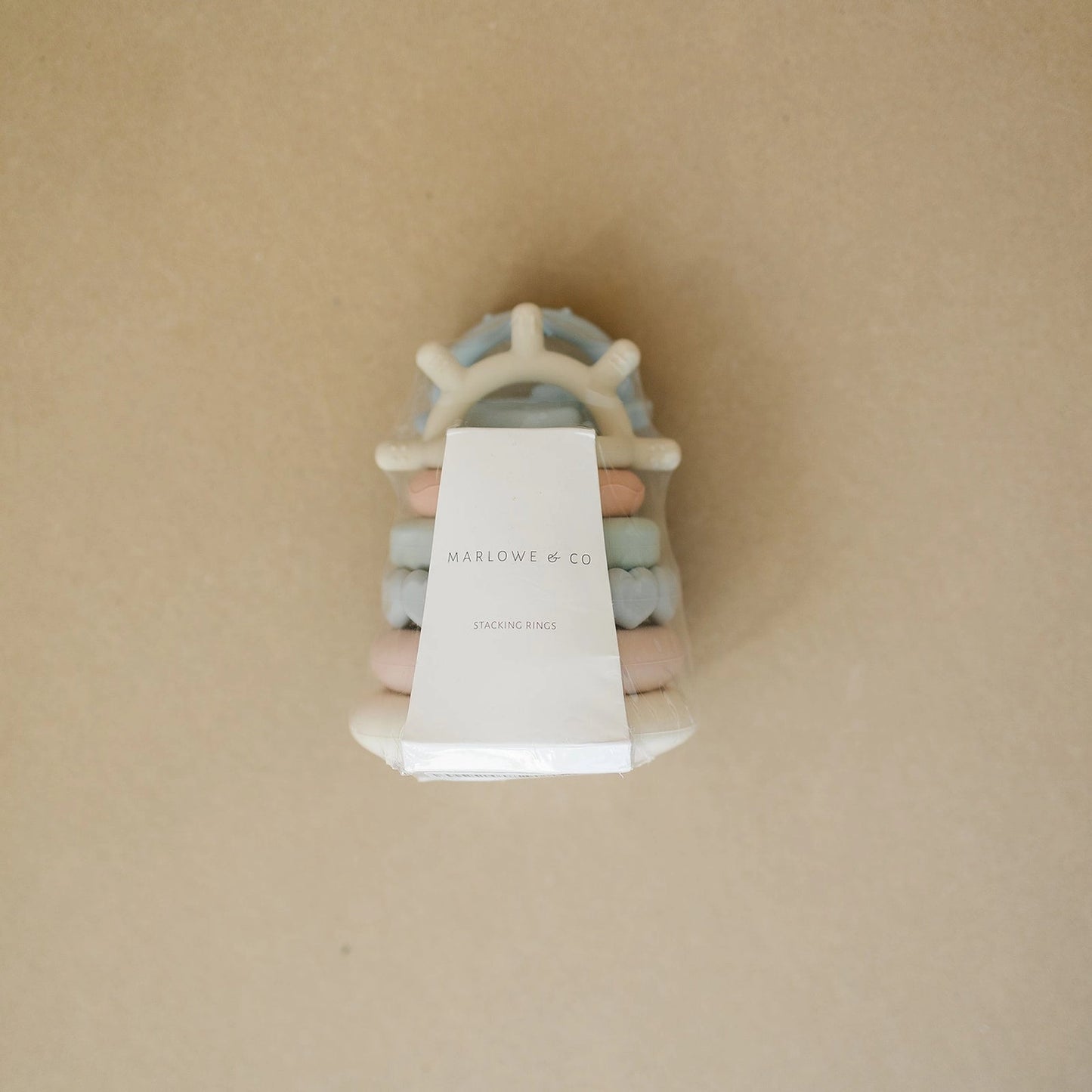 Classic Silicone Stacking Ring Toy