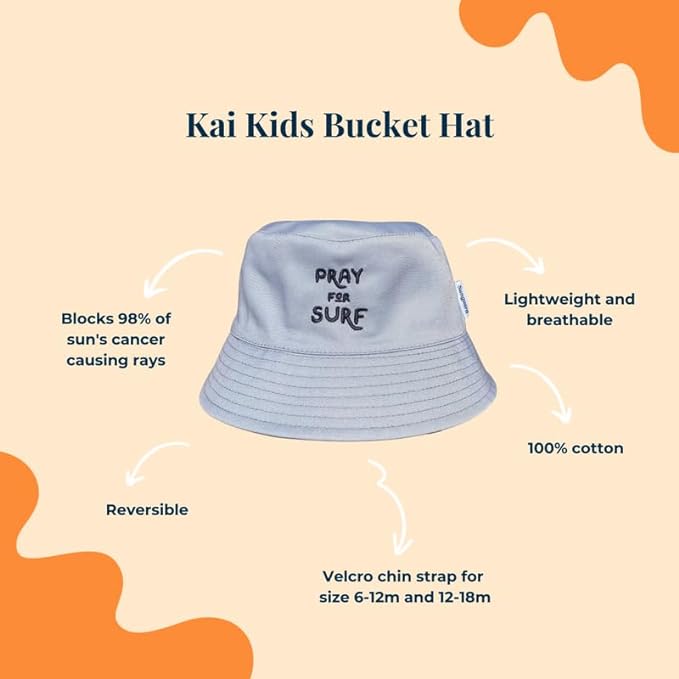 Kai Bucket Hat - Grey