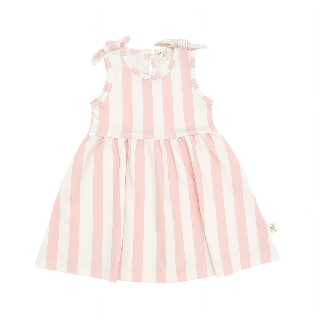 Tide With Love Sleeveless Twirl Dress Beach Lines