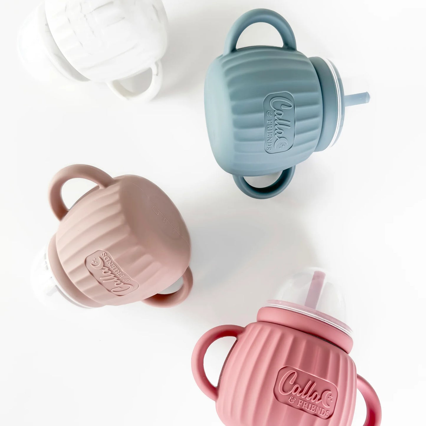 The Brody Cup - Spill-Proof Silicone Cup with Straw