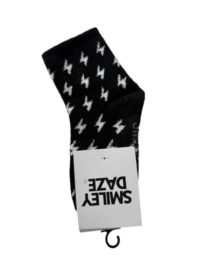 Bolt Fuzzy Socks
