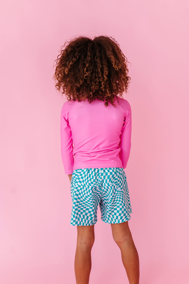 Popsicle Pink Rashguard Shirt