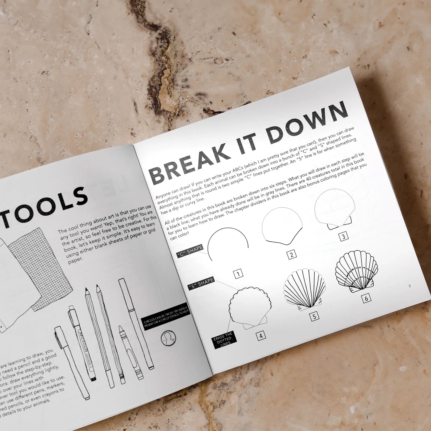 Under the Sea: A How To Draw Art Book For Kids Mini