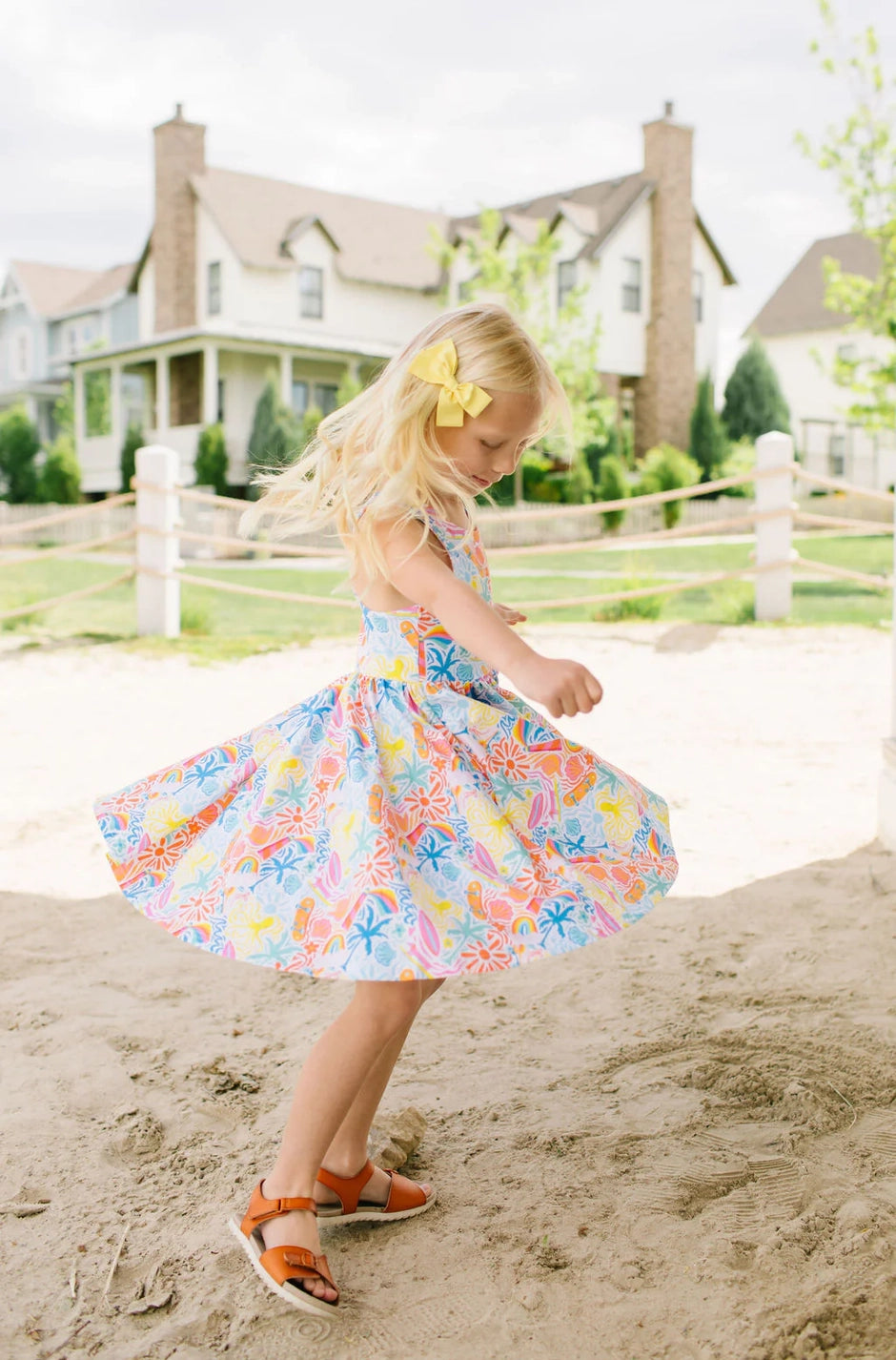 Charlotte Twirl in Beach Scenes | Girls Dress