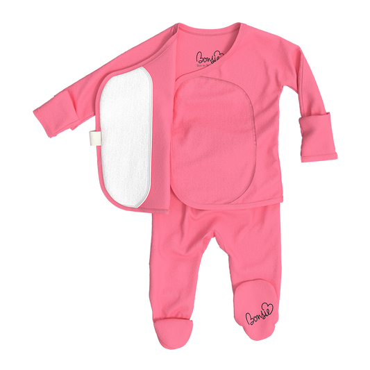 Skin-To-Skin Footie- Pinky Promise
