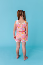 Tutti Fruitti Blossom Terry Tank Romper