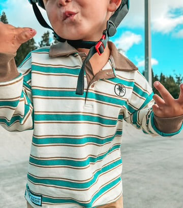 Olllie Stripe Collared Shirt