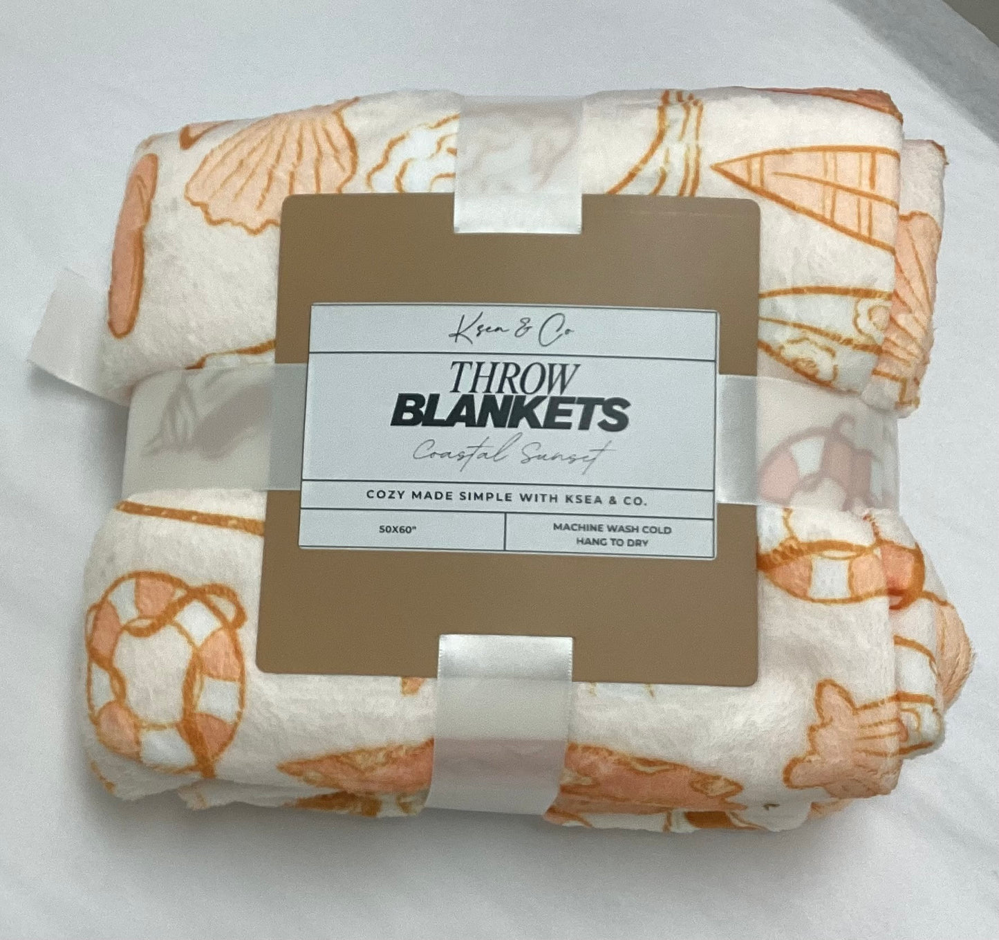 Coastal Throw Blanket
