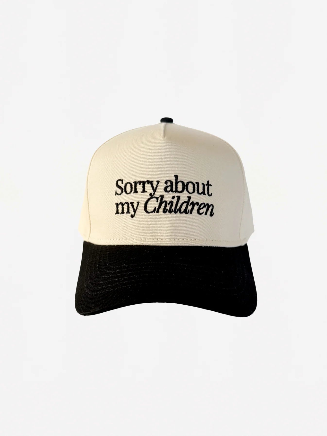 Sorry About My Children Trucker Hat