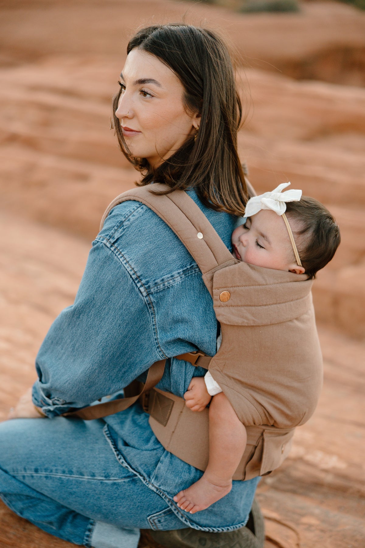 Coco Desert- Baby Carrier with Pocket