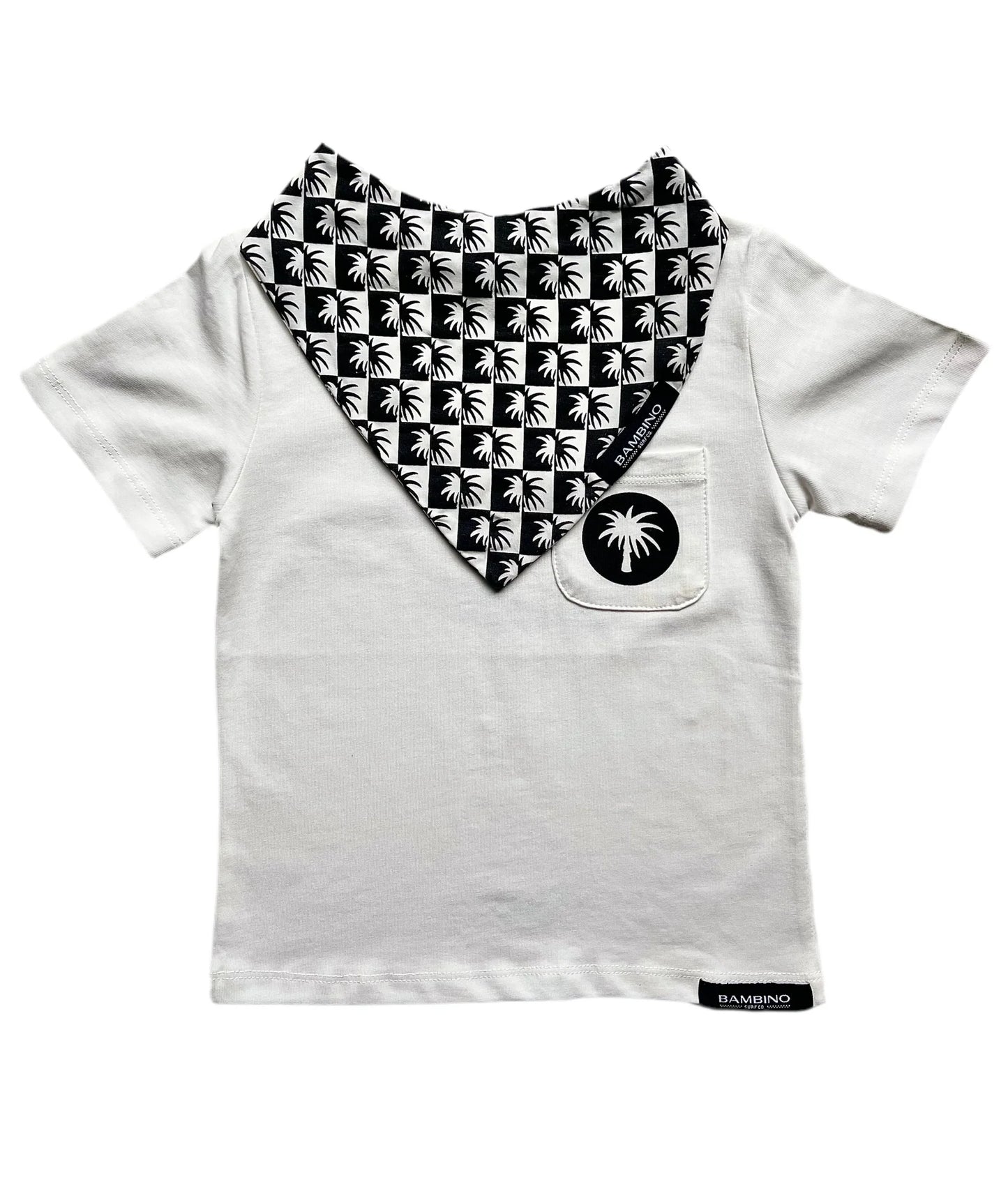 Checkered Palm Bib