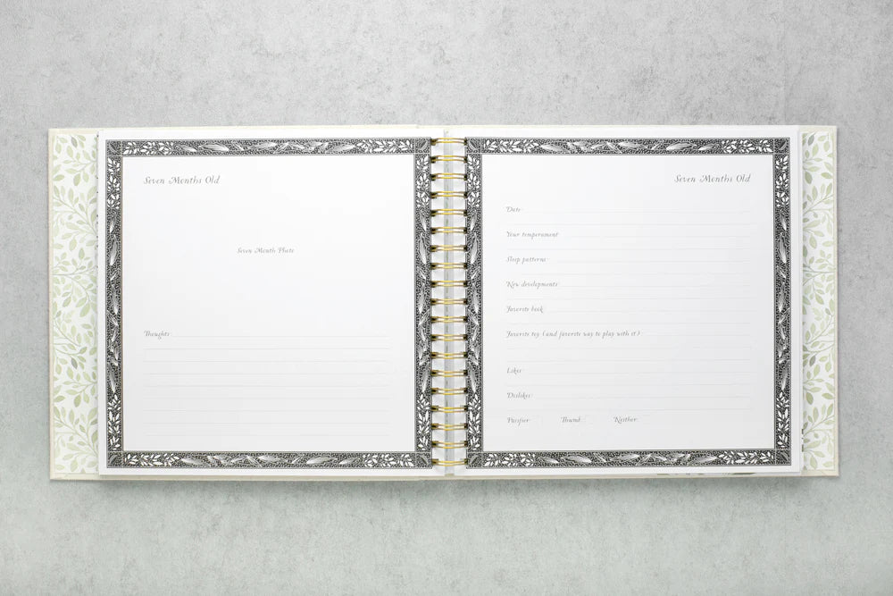 As You Grow: A Modern Memory Book for Baby
