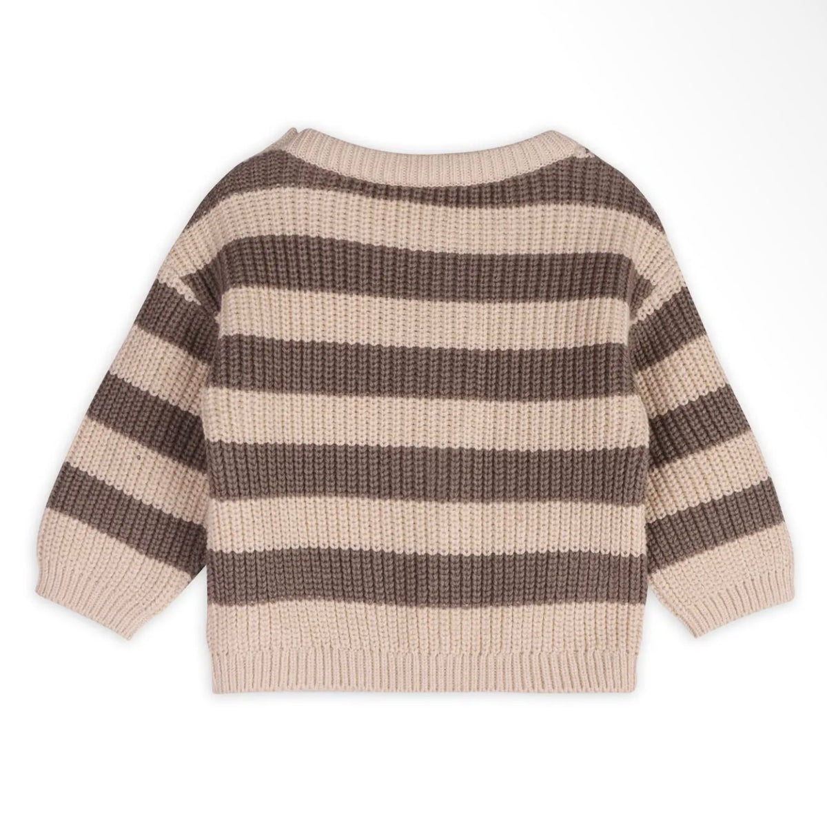 Cast Stripe Chunky Knit Sweater