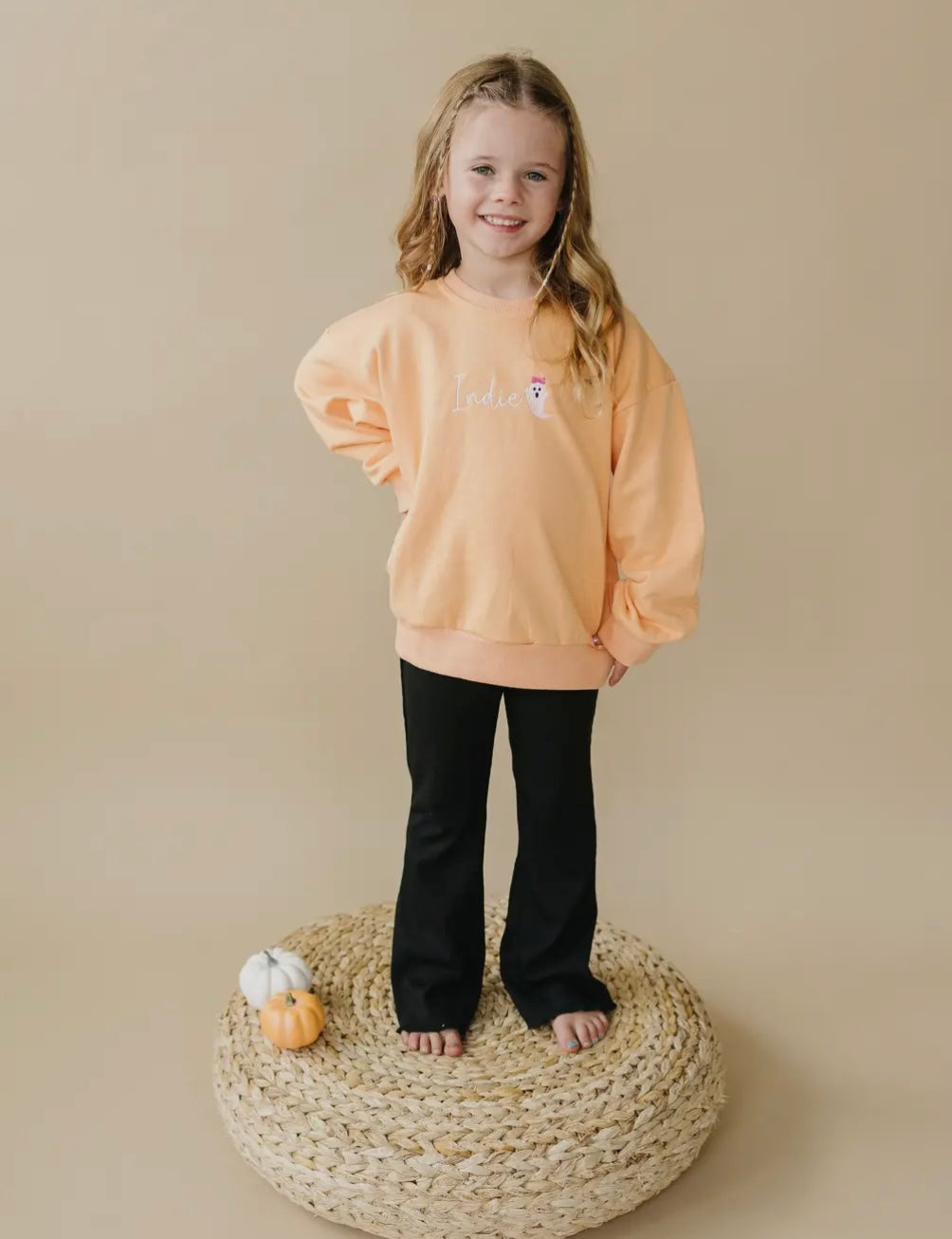 Ribbed Bamboo Flares - Black