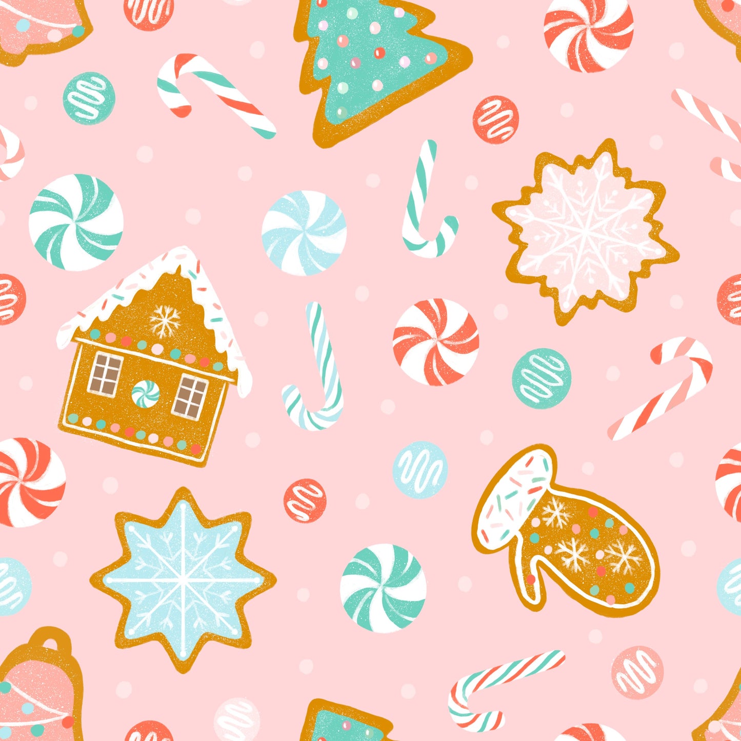 Mabel Romper in Christmas Cookies