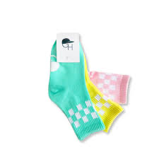 SALE - Checkered Socks - Spring