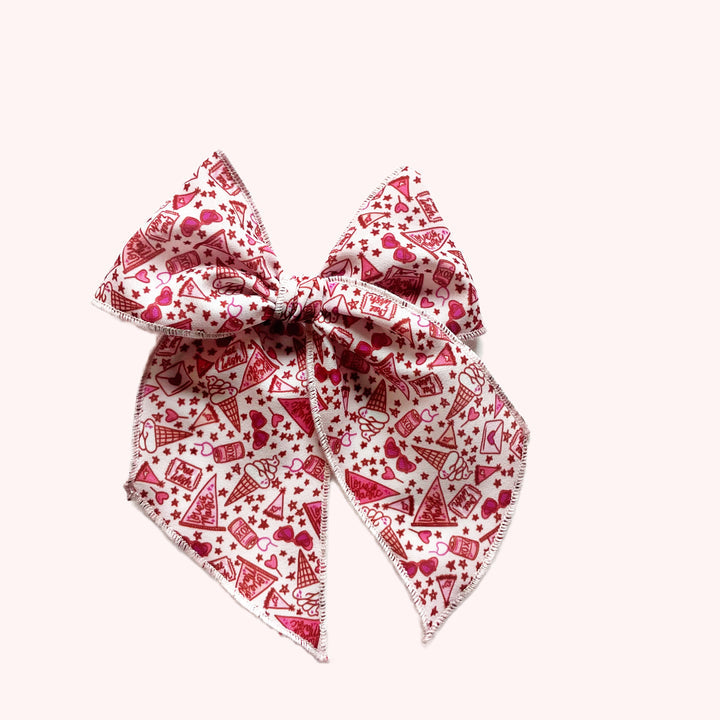 Elle Bow Hair Clip Large