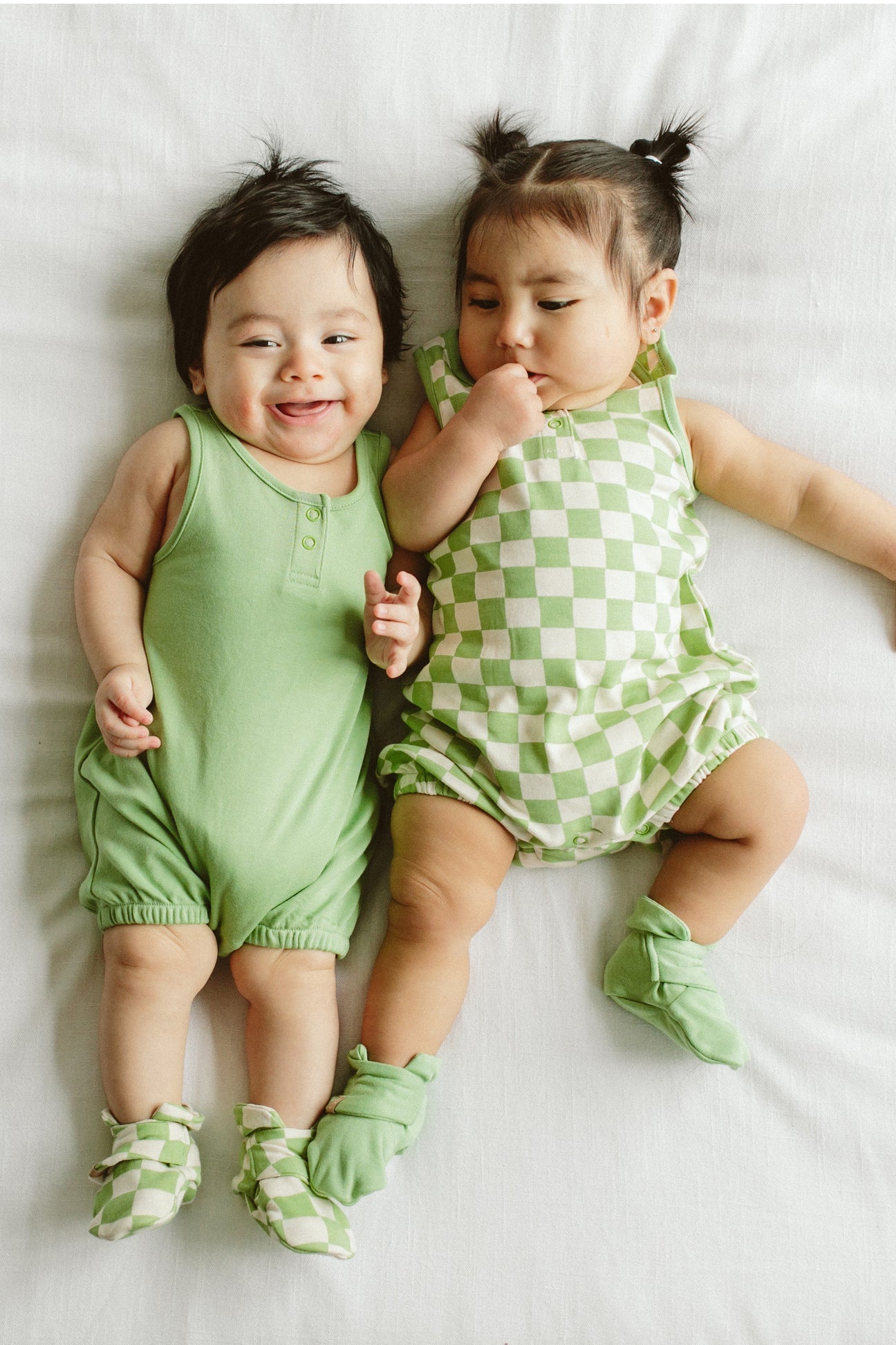 Stay On 2 Pack Baby Boots Cabana Green