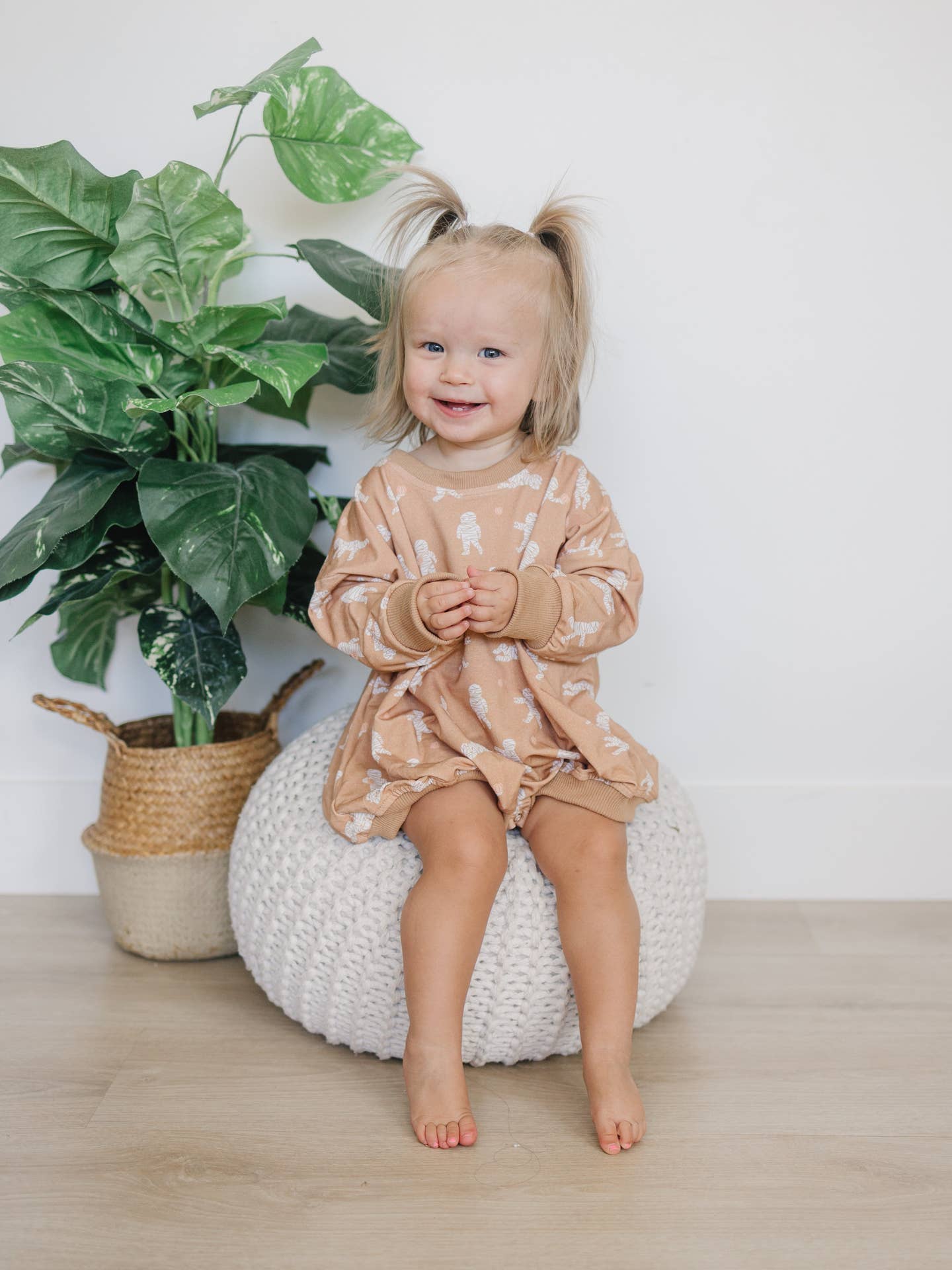 Mummy Halloween Bamboo Bubble Romper Baby Outfit