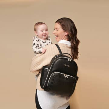 Diaper Bag Backpack Mini Plus - Black