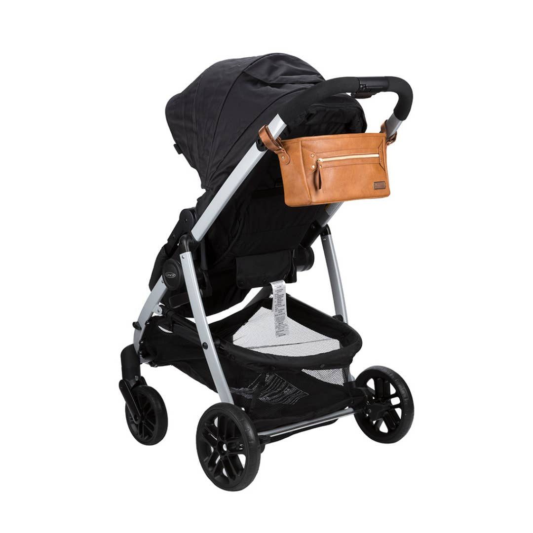 Stroller Caddy - Cognac