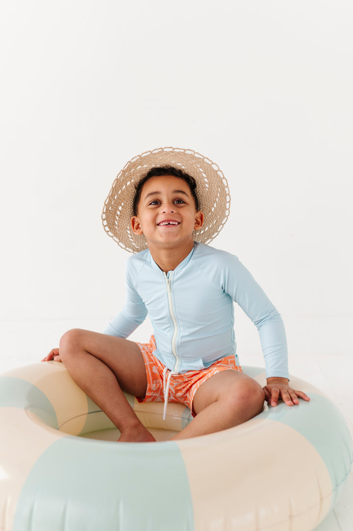 Zip-Up Rashguard - Mint