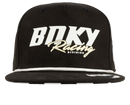 BNKY Racing Snapback Hat - Black