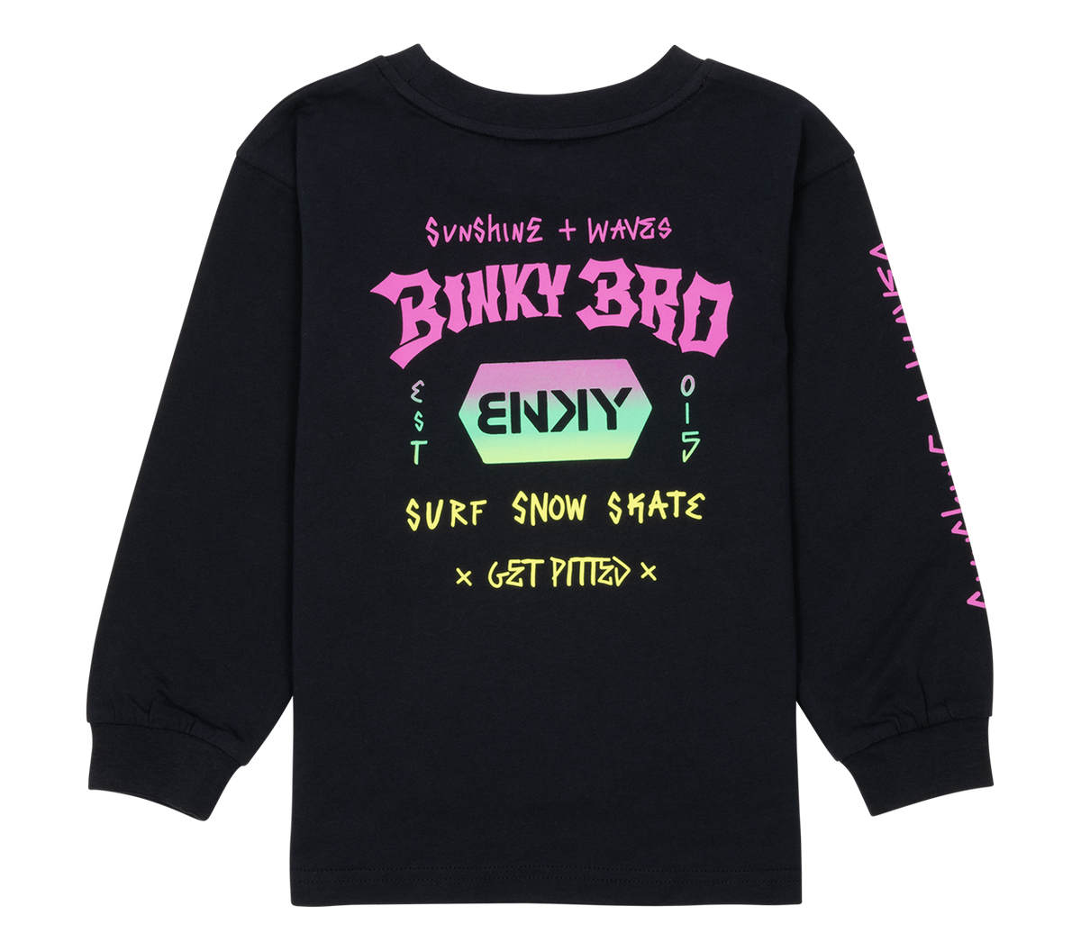 Sultan’s Graphic Long Sleeve Tee - Black