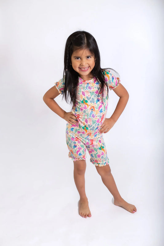 Mermaid Magic Bamboo Short PJ Set