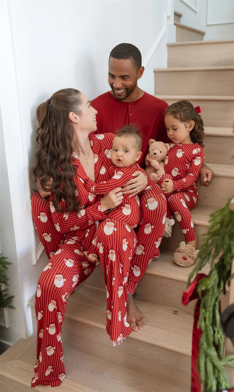 Santa Bamboo Two-Piece PJ Set