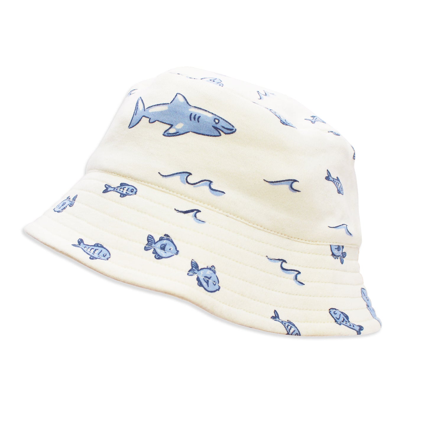 Tropic-Pals Shark Organic Bucket Hat