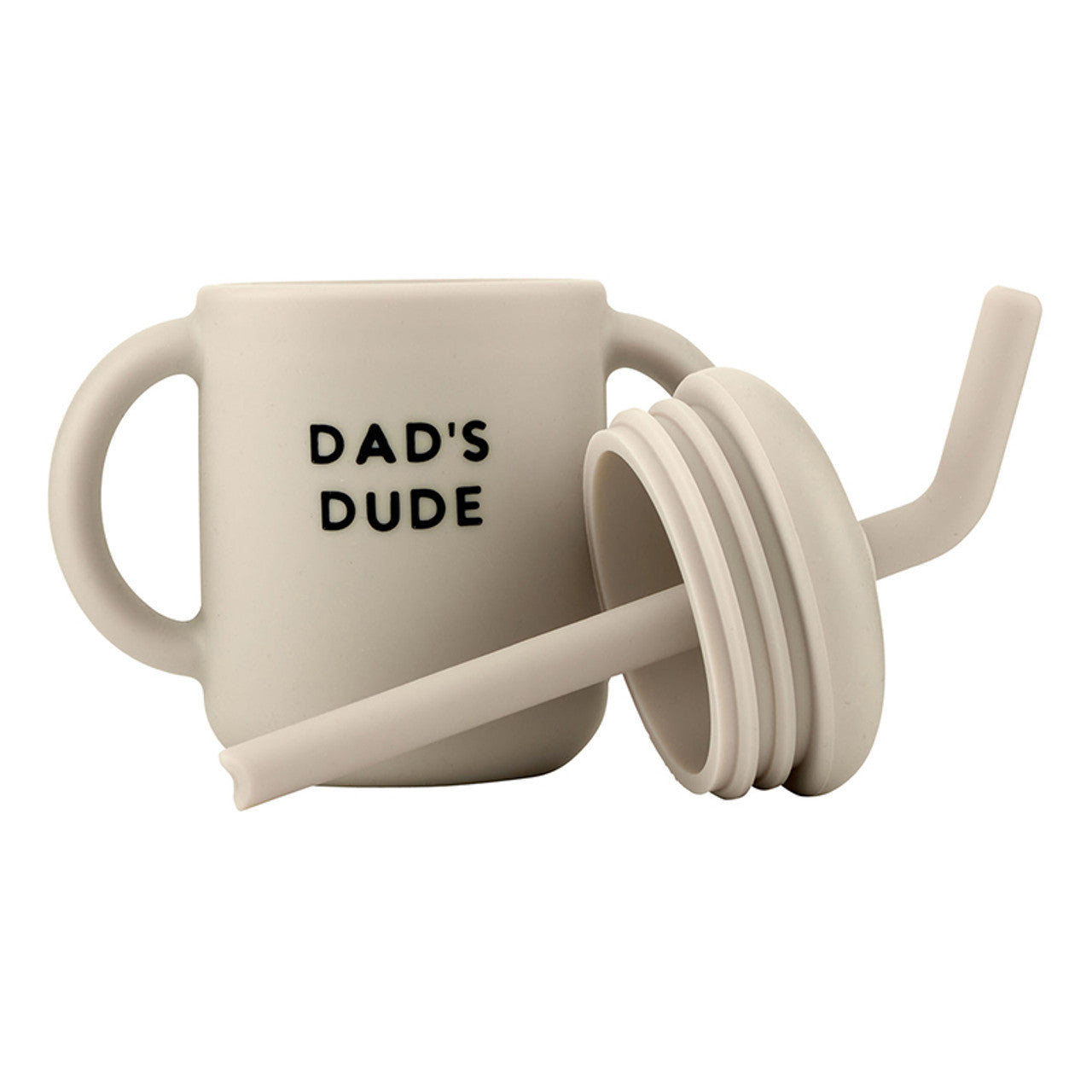Dad + Dad's Dude Glass and Sippy Set
