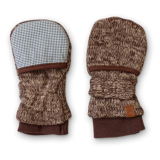 Bark Knit Stay-On Mitts