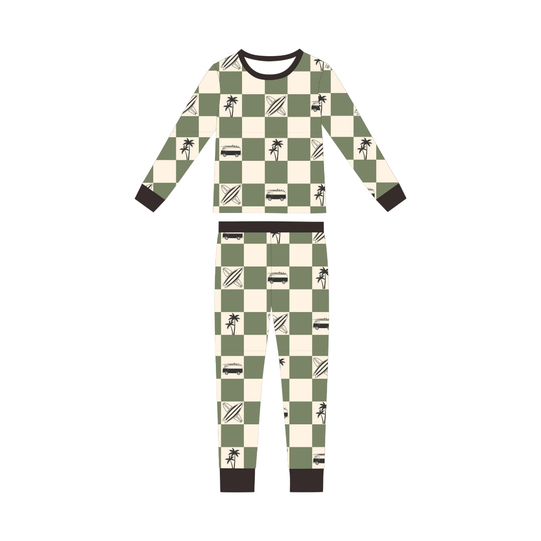Surf's Up Bamboo Pajama Set