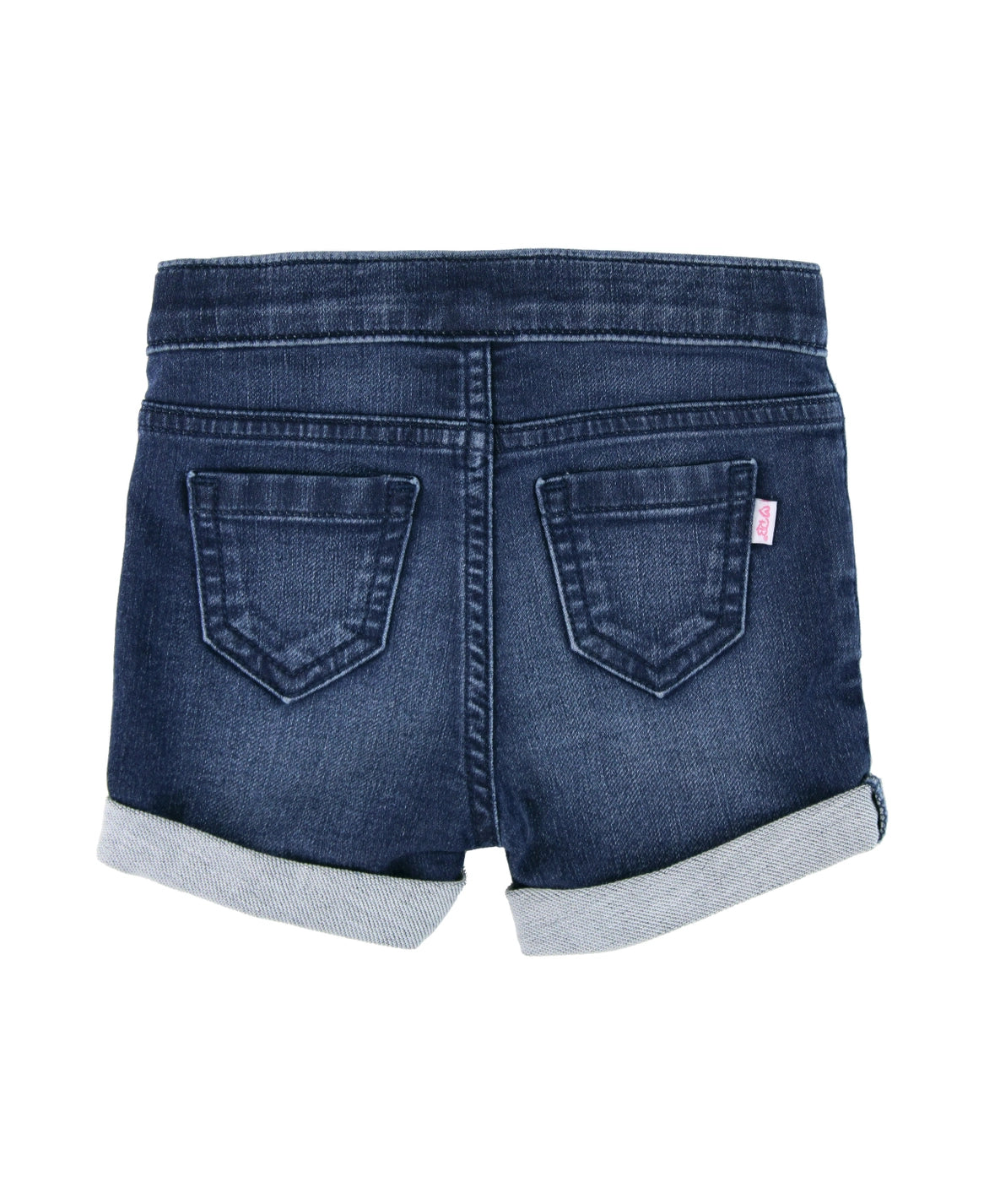 Girls Medium Wash Denim Stretch Shorts