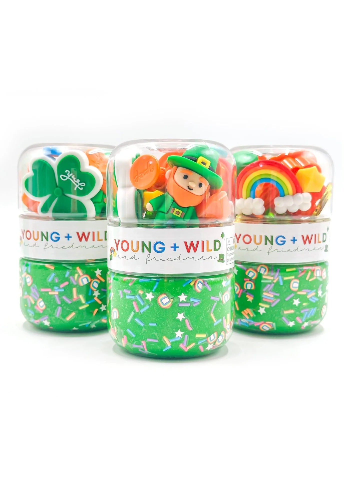 Lucky Leprechaun Grab & Go Dough Jar