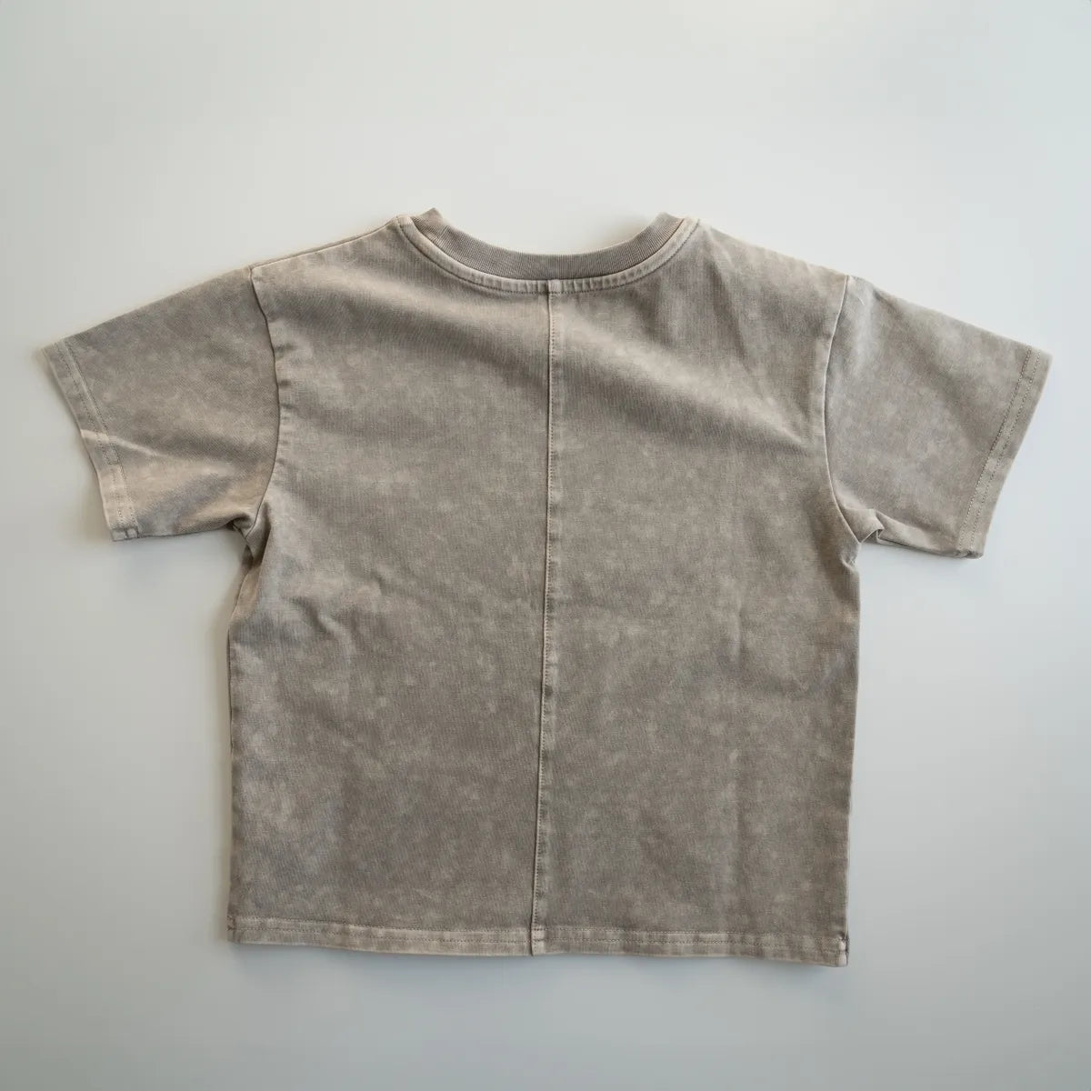 Tan Acid Wash T-Shirt