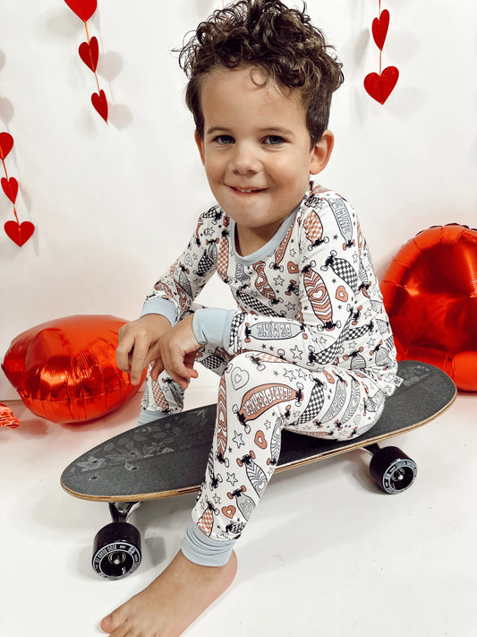 Be Mine Skateboard PJ Set