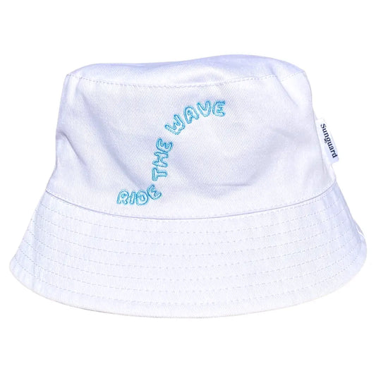 Kai Bucket Hat - White Wave