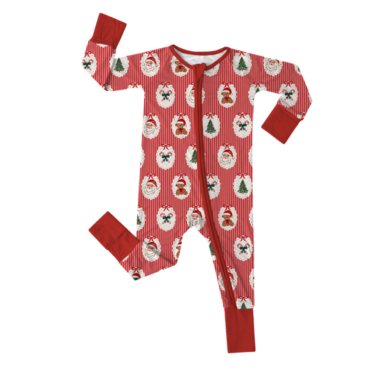 Classic Claus Zippy Bamboo Pajamas