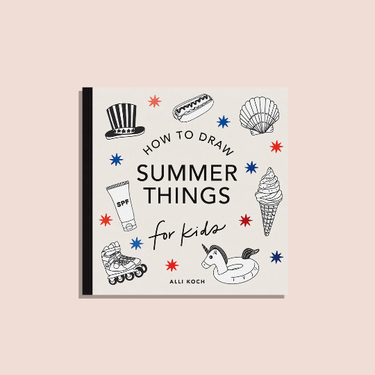 How to Draw Summer Things for Kids