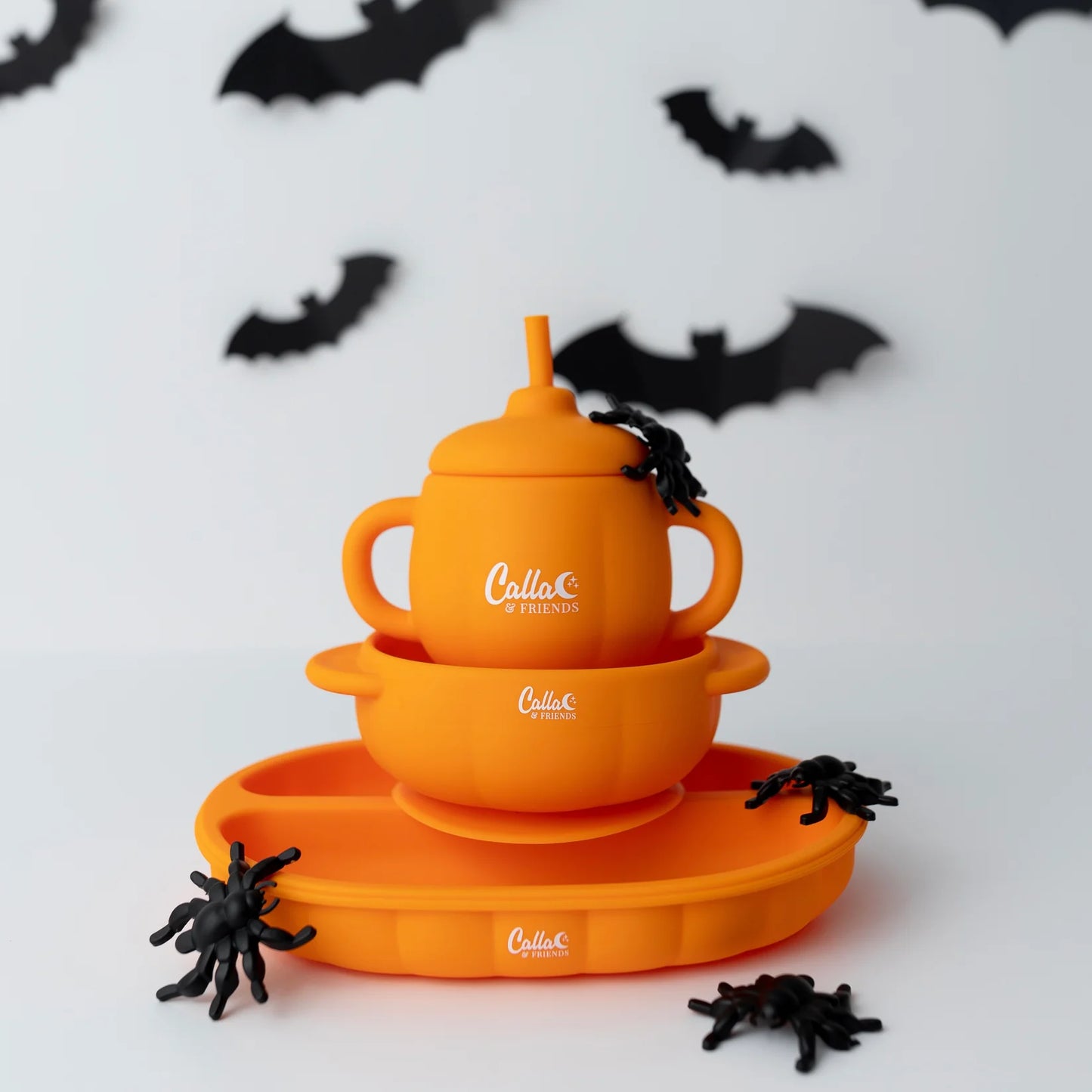 The Pumpkin Patch Suction Bowl