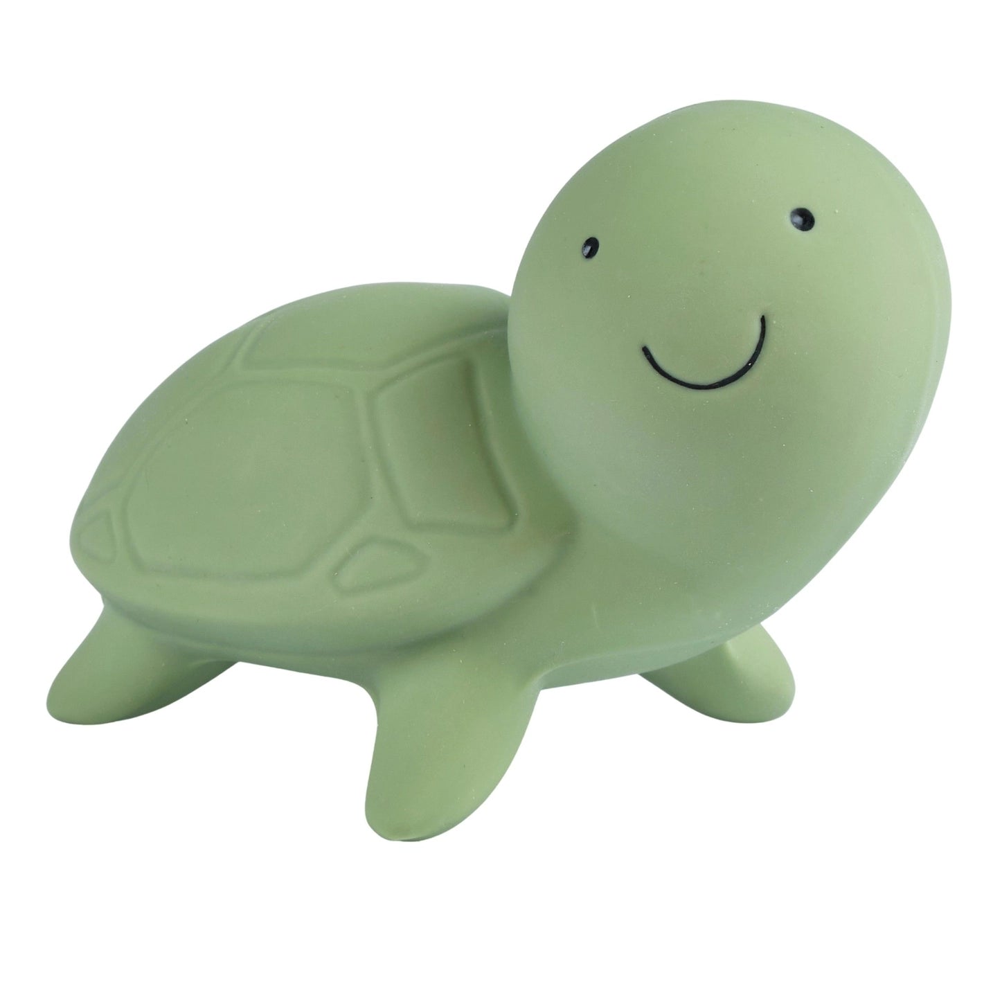 Natural Organic Rubber Teether, Rattle & Bath Toy
