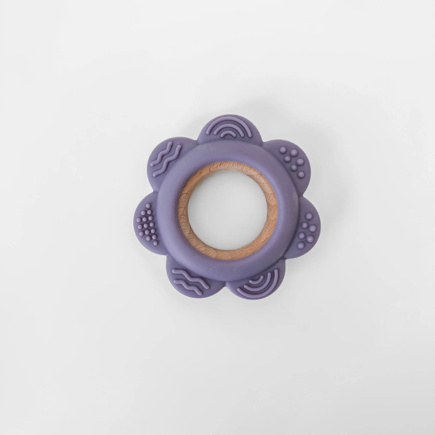 Garden Party Teether - Silicone & Beechwood Flower