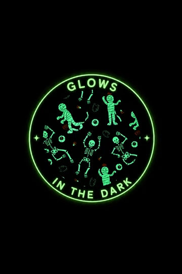 Halloween Glow-in-the-Dark Zip Romper